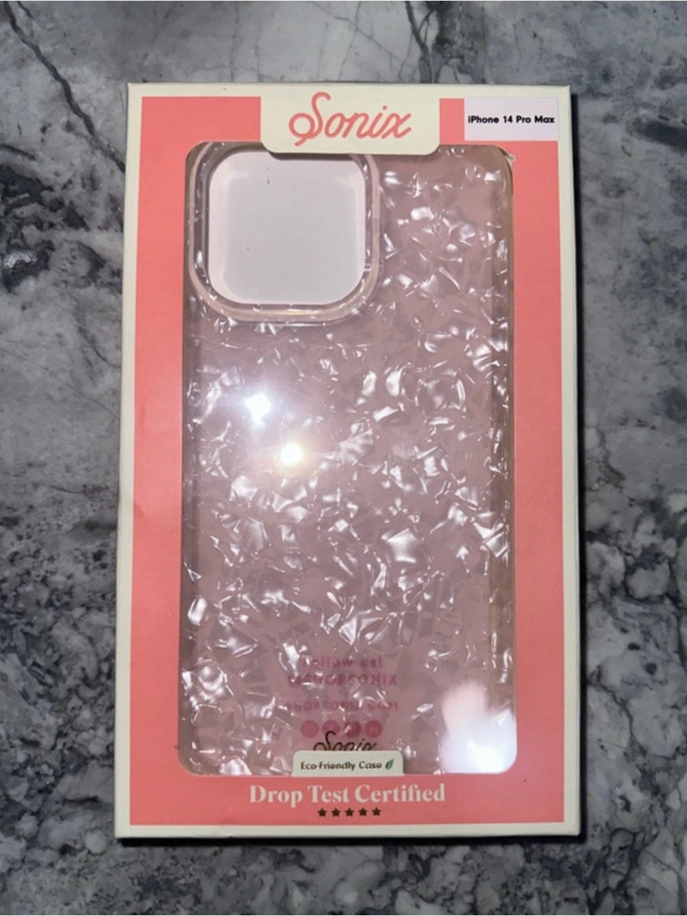 Sonix Pearlized Pink iPhone 14 Pro Max Case